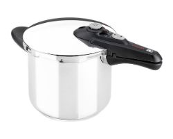Olla a Presión Bra Vitesse Ø22cm 6L Acero