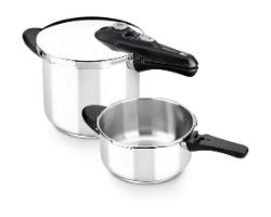 Pack 2 Ollas a Presión Bra Vitesse 4L+7L