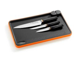 Cuchillo Bra Efficient Pack 3 con Tabla