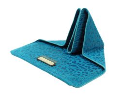 Funda ABRAZZIO 9.7" Cuero Apple Azul