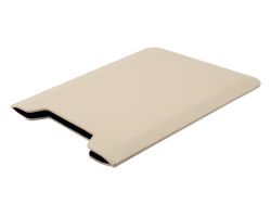 Funda ABRAZZIO 9.7" Cuero Apple Blanco