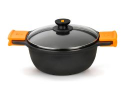 Cacerola Alta Bra Efficient 36cm Aluminio