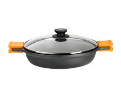 Cacerola Baja Bra Efficient 40cm Aluminio