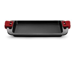 Parrilla Bra Premiere 26.6x18.7cm Negra/Roja