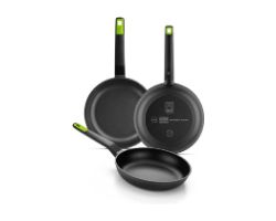 Set 3 Sartenes Bra Gastro 20/24/28cm Aluminio