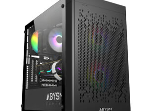 Caja Abysm Danubio Inva MX202 RGB mATX Negra