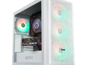 Caja Abysm Danube Kamp BX300 ATX mATX Blanca