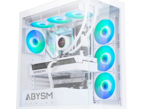 Caja Abysm Danube Sava H500 ARGB ATX Blanca