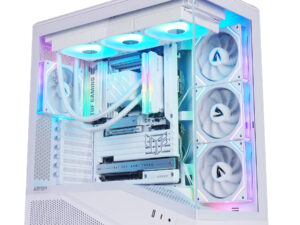 Caja Abysm Arian Frame A400 ARGB ATX Blanca