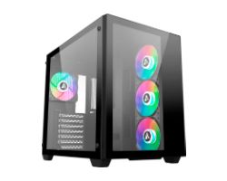 Caja Abysm Danube Sava 285 BX203 ATX Negra