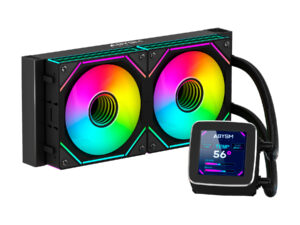 Ref. Líq. Abysm Oceanic LCD 240 ARGB Negra