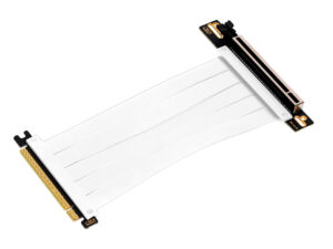 Cable Extensión Abysm Riser PCIe 4.0 Blanco