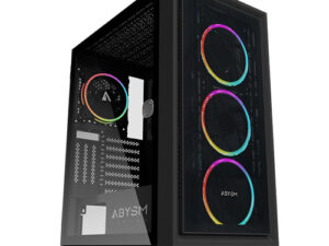 Caja Gaming Abysm Danube Kamp ARGB ATX Negra