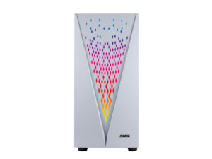 Caja Abysm Danube Kolpa ARGB ATX mATX Blanca