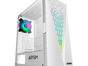 Caja Abysm Danube Kolpa ARGB ATX mATX Blanca