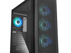 Caja Abysm Danubio Mura BX300 ARGB Negra