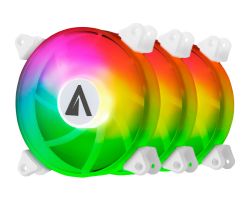 Ventilador Abysm Arclight ARGB Kit 3 Blanco Ventilador Abysm Arclight ARGB Kit 3 Blanco