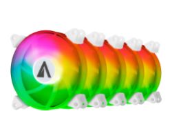Ventilador Abysm Arclight ARGB Kit 5 Blanco