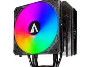 Ventilador Abysm Snow IV 2x120mm ARGB Negro