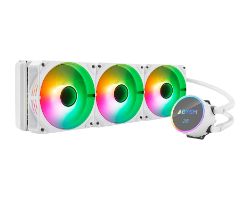 Ref. Líq. CPU Abysm Qi 3x120mm ARGB Blanca Ref. Líq. CPU Abysm Qi 3x120mm ARGB Blanca