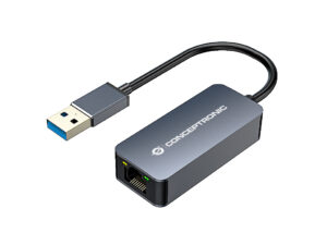 Adaptador CONCEPTONIC USB-A 3.0 a RJ45 Gris