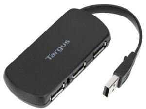 Hub TARGUS 4xUSB-A 2.0 Negro
