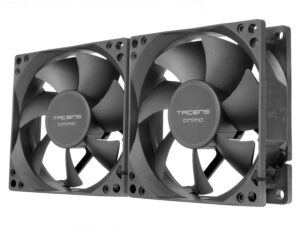 Ventilador Tacens Anima 8x8 Pack 2 Negro