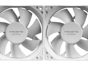 Ventilador TACENS Anima 8cm 2 Unidades Blanco Ventilador TACENS Anima 8cm 2 Unidades Blanco