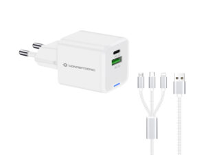 Cargador Pared CONCEPTRONIC USB-A/C GaN 33W