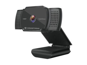 WebCam CONCEPTRONIC 2K FHD Micrófono Negra