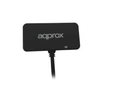 Hub Approx 3xUSB 2.0 1xUSB 3.0 Negro