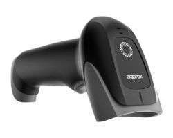 Escáner Approx Código Barras 1D/2D USB Negro