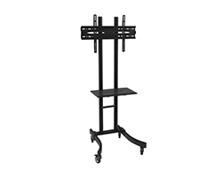 Soporte TV Approx Suelo Ruedas 30"-55" Negro
