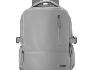 Mochila AISENS 15.6" Impermeable Gris
