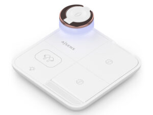 Cargador AISENS Qi Inalámbrico Blanco