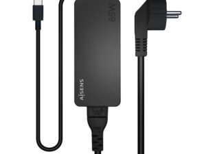 Cargador Pared AISENS 65W USB-C Negro