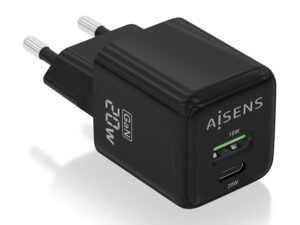 Cargador de Pared AISENS GaN USB-A/C