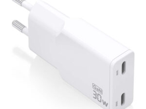 Cargador Pared AISENS USB-C 30W Blanco