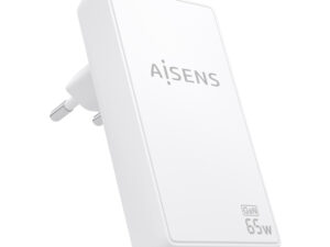 Cargador Pared AISENS GaN 65W 2xUSB-C Cargador Pared AISENS GaN 65W 2xUSB-C