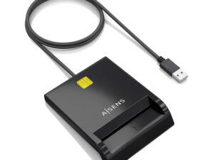 Lector Tarjetas AISENS DNIe USB2.0 Negro