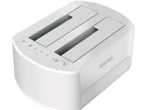 Dock AISENS USB 3.0 SATA 2.5"/3.5" Blanco