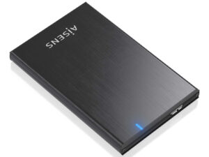 Caja AISENS HDD/SSD 2.5" mUSB USB-C Negra