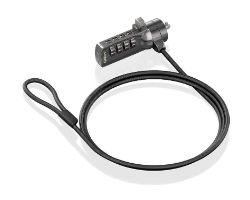 Cable Seguridad AISENS Combinacion 1.5m