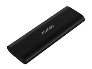 Caja AISENS SSD M.2/SATA USB-C 3.1 Negra