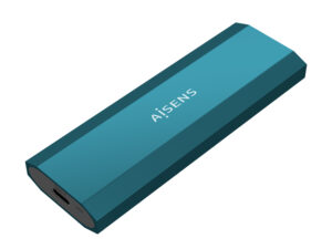 Caja AISENS SSD M.2/SATA USB 3.1 Azul