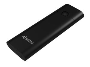 Caja AISENS SSD M.2 NVMe USB-C 3.1 Negra