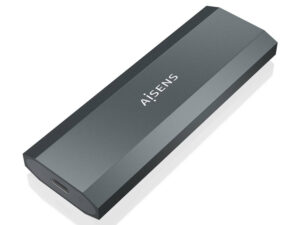 Caja AISENS SSD M.2/NVMe USB-C 3.1 Gris