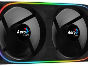 Ventilador AEROCOOL 240x120mm RGB Negro