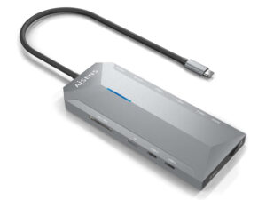 Dock Station AISENS 12en1 30cm Gris