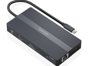 Dock AISENS USB-C a USB/HDMI/DP/RJ45